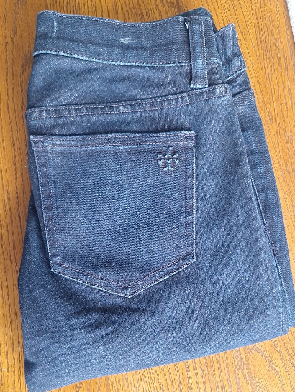 Tory Burch Dark Blue Legging Skinny Jeans. SIZE:25